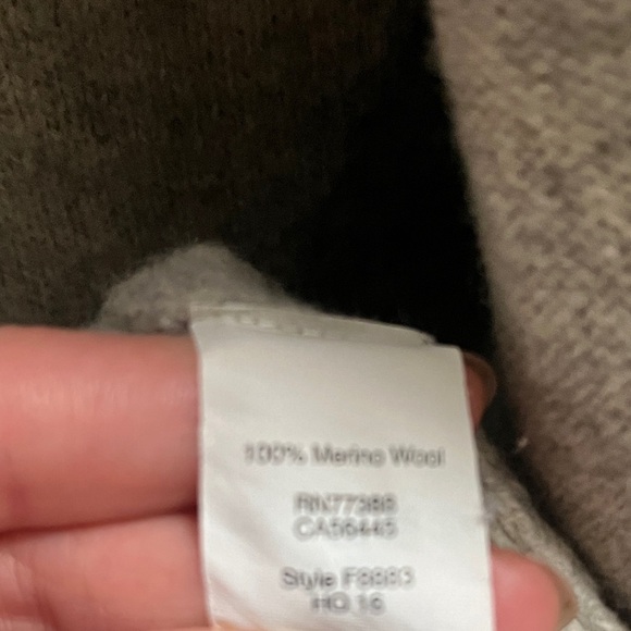 Madewell 100% Merino Wool open knit duster cardigan jacket Sz XS - Picture 9 of 12